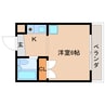 大和路線・関西本線/奈良駅 バス:10分:停歩2分 4階 築31年 1Kの間取り