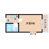 大和路線・関西本線/奈良駅 徒歩18分 3階 築34年 1Kの間取り
