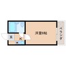 大和路線・関西本線/奈良駅 徒歩18分 3階 築34年 1Kの間取り