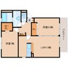 大和路線・関西本線/奈良駅 バス:5分:停歩11分 2階 築20年 2LDKの間取り
