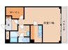 近鉄難波線・奈良線/新大宮駅 徒歩3分 5階 築51年 1Kの間取り