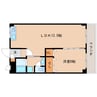 大和路線・関西本線/奈良駅 バス:7分:停歩10分 1階 築37年 1LDKの間取り