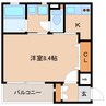 近鉄難波線・奈良線/近鉄奈良駅 徒歩13分 3階 築19年 1Kの間取り