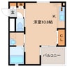 近鉄難波線・奈良線/近鉄奈良駅 徒歩13分 3階 築19年 1Rの間取り