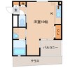 近鉄難波線・奈良線/近鉄奈良駅 徒歩13分 1階 築19年 1Rの間取り