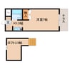 近鉄難波線・奈良線/近鉄奈良駅 バス:12分:停歩4分 2階 築35年 1Kの間取り