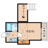 近鉄難波線・奈良線/近鉄奈良駅 徒歩9分 2階 築30年 1Kの間取り