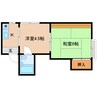 近鉄難波線・奈良線/近鉄奈良駅 徒歩21分 2階 築37年 2Kの間取り
