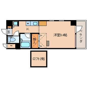 間取図 近鉄難波線・奈良線/新大宮駅 徒歩13分 5階 築19年