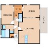 近鉄難波線・奈良線/近鉄奈良駅 バス:15分:停歩5分 2階 築18年 2LDKの間取り