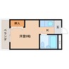 桜井線<万葉まほろば線>/京終駅 徒歩8分 3階 築36年 1Rの間取り