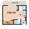 近鉄難波線・奈良線/近鉄奈良駅 徒歩8分 3階 築31年 1Kの間取り
