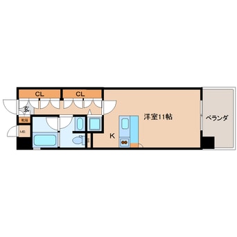 間取図 大和路線・関西本線/奈良駅 徒歩5分 4階 築17年