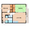 近鉄難波線・奈良線/近鉄奈良駅 徒歩11分 4階 築28年 2LDKの間取り
