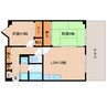 近鉄難波線・奈良線/近鉄奈良駅 徒歩11分 1階 築28年 2LDKの間取り