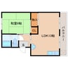 近鉄難波線・奈良線/新大宮駅 徒歩5分 3階 築46年 1LDKの間取り