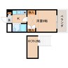 桜井線<万葉まほろば線>/京終駅 徒歩7分 3階 築31年 1Kの間取り