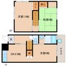 近鉄難波線・奈良線/近鉄奈良駅 徒歩18分 1-2階 築42年 3DKの間取り