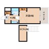 近鉄難波線・奈良線/近鉄奈良駅 バス:10分:停歩4分 2階 築33年 1Kの間取り