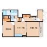 近鉄難波線・奈良線/近鉄奈良駅 バス:16分:停歩7分 1階 築15年 2DKの間取り