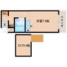 近鉄難波線・奈良線/新大宮駅 徒歩7分 3階 築36年 1Rの間取り