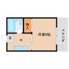 近鉄難波線・奈良線/新大宮駅 徒歩5分 5階 築34年 1Kの間取り