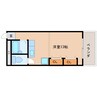 大和路線・関西本線/奈良駅 徒歩3分 2階 築49年 1Rの間取り