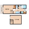 近鉄難波線・奈良線/近鉄奈良駅 徒歩10分 2階 築13年 1Kの間取り