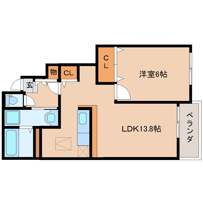 間取図 近鉄難波線・奈良線/近鉄奈良駅 バス16分梅美台7丁目下車:停歩3分 1階 築11年