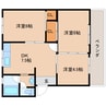 大和路線・関西本線/奈良駅 バス:9分:停歩3分 3階 築47年 3DKの間取り