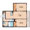 大和路線・関西本線/奈良駅 徒歩18分 3階 築11年 2LDKの間取り