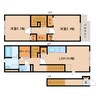 大和路線・関西本線/木津駅 徒歩15分 2階 築10年 2LDKの間取り