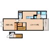 近鉄難波線・奈良線/近鉄奈良駅 徒歩17分 2階 築10年 1LDKの間取り