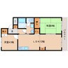大和路線・関西本線/奈良駅 徒歩19分 2階 築33年 2LDKの間取り