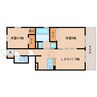 近鉄難波線・奈良線/近鉄奈良駅 バス:19分:停歩3分 1階 築10年 2LDKの間取り