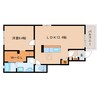 大和路線・関西本線/木津駅 徒歩23分 1階 築9年 1LDKの間取り