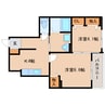 大和路線・関西本線/木津駅 徒歩24分 1階 築9年 2Kの間取り