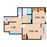 大和路線・関西本線/木津駅 徒歩24分 1階 築9年 2Kの間取り