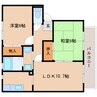 近鉄難波線・奈良線/近鉄奈良駅 バス:16分:停歩2分 2階 築28年 2LDKの間取り