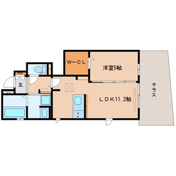 間取図 大和路線・関西本線/奈良駅 バス13分西九条町下車:停歩3分 1階 築10年