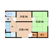 近鉄難波線・奈良線/近鉄奈良駅 徒歩13分 1階 築53年 3Kの間取り
