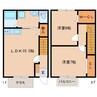 近鉄難波線・奈良線/近鉄奈良駅 徒歩12分 1-2階 築9年 2LDKの間取り