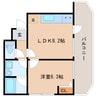 大和路線・関西本線/木津駅 徒歩20分 3階 築36年 1LDKの間取り