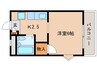 桜井線<万葉まほろば線>/京終駅 徒歩2分 1階 築27年 1Kの間取り