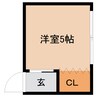 近鉄難波線・奈良線/近鉄奈良駅 徒歩3分 2階 築49年 1Rの間取り