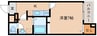 大和路線・関西本線/奈良駅 徒歩7分 3階 築8年 1Kの間取り