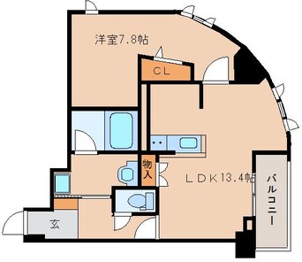 間取図 奈良線/奈良駅 徒歩7分 2階 築6年