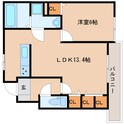 アルファコートの間取図