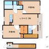 奈良線/木津駅 徒歩14分 2階 築5年 2LDKの間取り