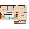 奈良線/棚倉駅 徒歩17分 2階 築4年 2LDKの間取り